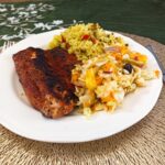 Ryba smażona w przyprawach karaibskich typu jerk